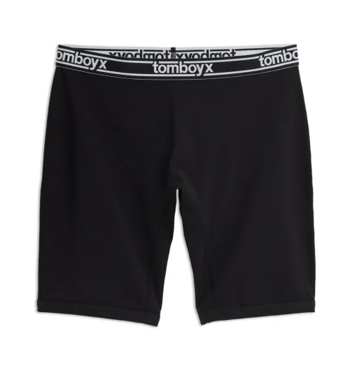 TomboyX 9" Boxer Briefs - Black Logo Online