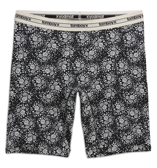 TomboyX 9" Boxer Briefs - TENCEL™ Modal Petal Pizzazz Outlet