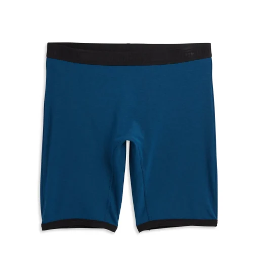 TomboyX 9" Boxer Briefs - TENCEL Modal Retro Blue Fashion