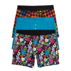 TomboyX 6" Boxer Briefs 3-Pack - Groovy Rainbow Online