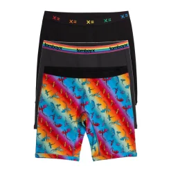 TomboyX 9" Boxer Briefs 3-Pack - Pride Rainbow Dragon Discount