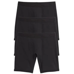 TomboyX 9" Boxer Briefs 3-Pack - X= Black Outlet