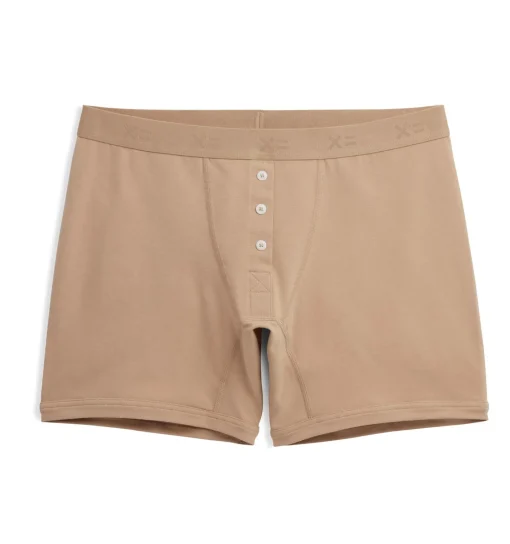 TomboyX 6" Fly Boxer Briefs - Chai Fashion