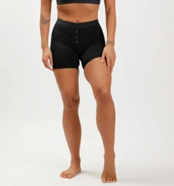 TomboyX 6" Fly Boxer Briefs - Charcoal Logo Clearance