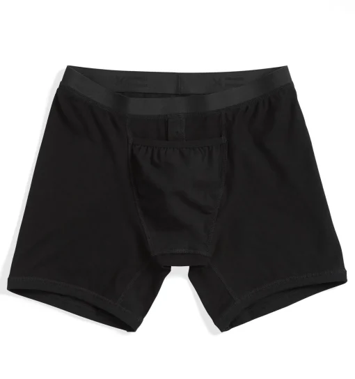 TomboyX 6" Fly Packing Boxer Briefs 3-Pack - X= Black Sale