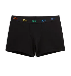 TomboyX 4.5" Trunks - Black X= Rainbow Clearance