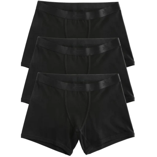 TomboyX 4.5" Trunks 3-Pack - X= Black Clearance