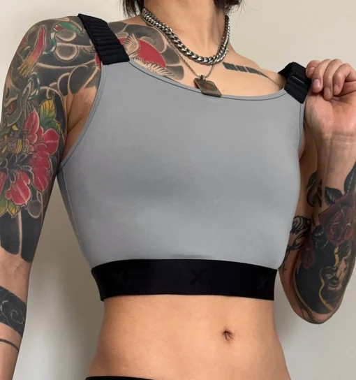 TomboyX Adjustable Compression Top - Ultimate Gray Online