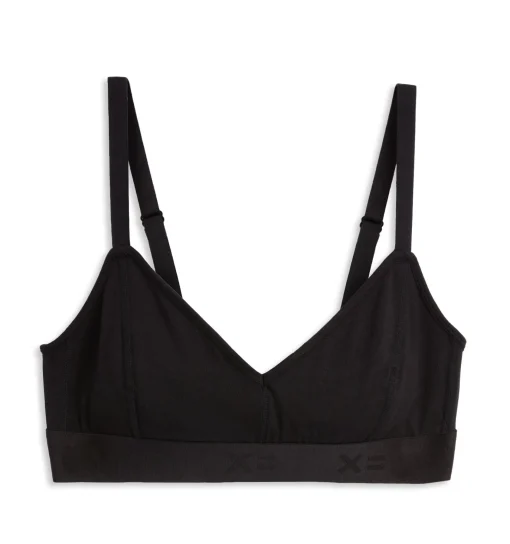 TomboyX Adjustable Triangle Bralette - TENCEL™ Modal Black Sale