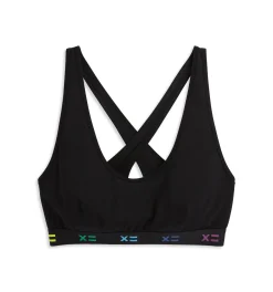 TomboyX All Day Bralette - TENCEL™ Modal Black X= Rainbow Outlet