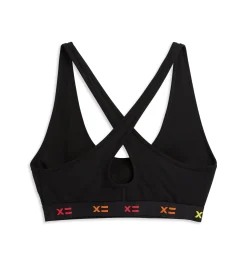 TomboyX All Day Bralette - TENCEL™ Modal Black X= Rainbow Outlet