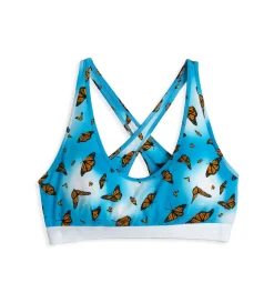 TomboyX All Day Bralette - TENCEL™ Modal Social Butterflies New