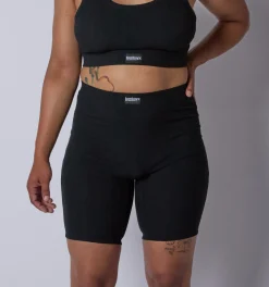 TomboyX Bamboo Rib 9" Boxer Briefs - Black Discount