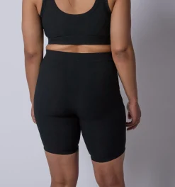 TomboyX Bamboo Rib 9" Boxer Briefs - Black Discount