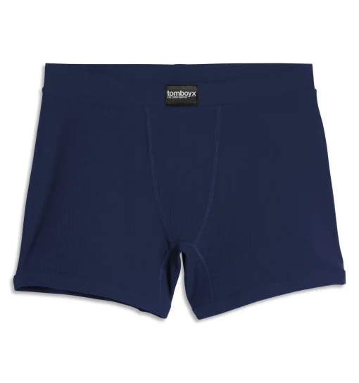 TomboyX Bamboo Rib 4.5" Trunks - Future Dusk Outlet