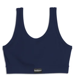 TomboyX Bamboo Rib Essentials Soft Bra - Future Dusk Sale