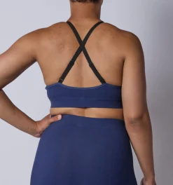 TomboyX Bamboo Rib Lounge Bralette - Future Dusk Sale