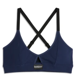 TomboyX Bamboo Rib Lounge Bralette - Future Dusk Sale