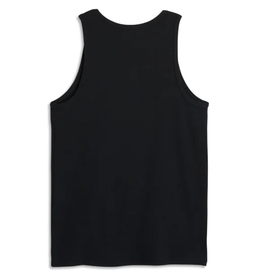 TomboyX Bamboo Rib Power Tank - Black Hot