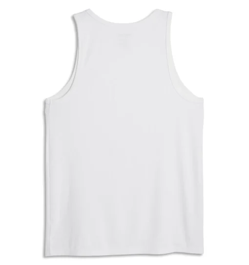 TomboyX Bamboo Rib Power Tank - Bright White Fashion