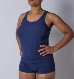 TomboyX Bamboo Rib Power Tank - Future Dusk Outlet