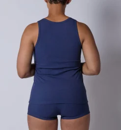 TomboyX Bamboo Rib Power Tank - Future Dusk Outlet