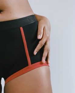TomboyX Boy Shorts - Red Edge Sale