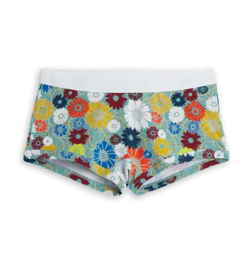 TomboyX Boy Shorts - Retro Buds Discount