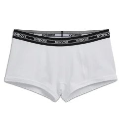 TomboyX Boy Shorts - Retro White Best