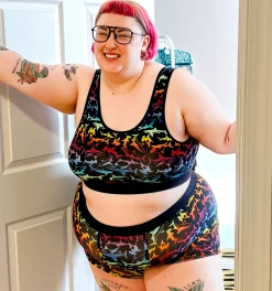 TomboyX Boy Shorts - Shark Frenzy Best