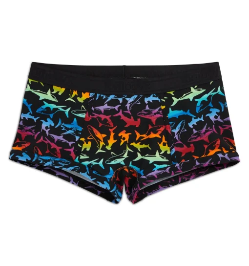 TomboyX Boy Shorts - Shark Frenzy Best