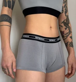TomboyX Boy Shorts - TENCEL™ Modal Ultimate Gray TENCEL™Modal Ultimate Gray Fashion