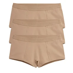 TomboyX Boy Shorts 3-Pack - TENCEL™ Modal Chai Discount