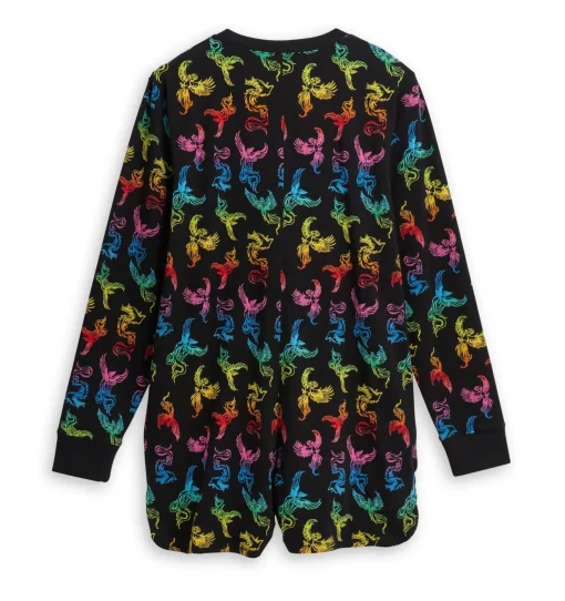 TomboyX Button Up Romper - Rainbow Phoenix Clearance