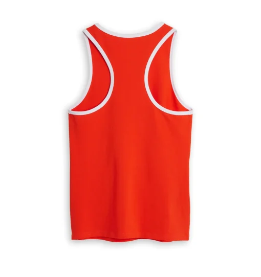 TomboyX Cotton Ringer Tank - Neon Flare Best