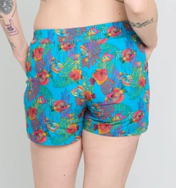 TomboyX Cotton Woven Boxer - Rainbow Fish Clearance