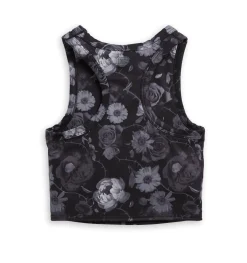 TomboyX Cozy Luxe Bra Top - Dark Floral Remedies Online