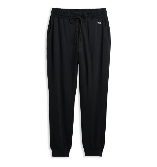 TomboyX Cozy Luxe Fitted Jogger - Black Best