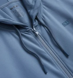 TomboyX Cozy Luxe Full Zip Hoodie - Blue Haze New