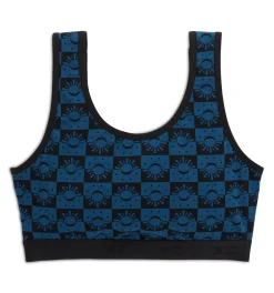 TomboyX Essentials Soft Bra - Celestial Check Discount