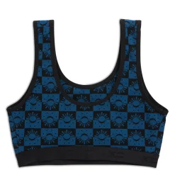 TomboyX Essentials Soft Bra - Celestial Check Discount