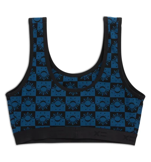 TomboyX Essentials Soft Bra - Celestial Check Discount