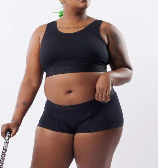 TomboyX Essentials Soft Bra - Pride Rainbow Dragon Best