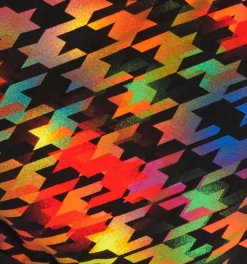 TomboyX Essentials Soft Bra - Rainbow Houndstooth Fashion