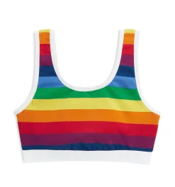 TomboyX Essentials Soft Bra - Rainbow Pride Stripes Fashion