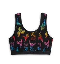 TomboyX Essentials Soft Bra - Rainbow Phoenix Discount