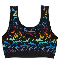 TomboyX Essentials Soft Bra - Shark Frenzy New