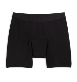 TomboyX First Line Period 9" Boxer Briefs - X= Black Fashion