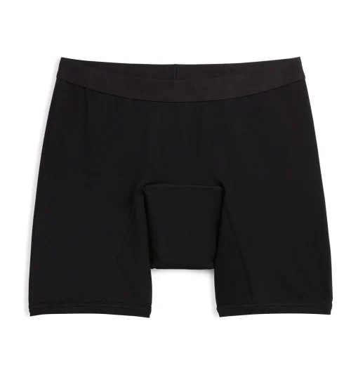 TomboyX First Line Period 9" Boxer Briefs - X= Black Fashion