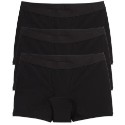 TomboyX First Line Period 4.5" Trunks 3-Pack - X= Black Fashion